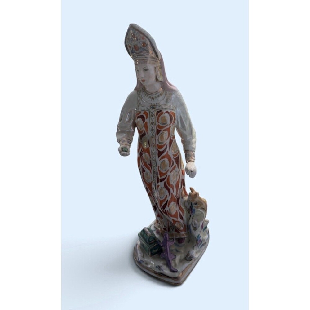 Vintage Dulevo Porcelain "Mistress of the Copper Mountain" Figurine